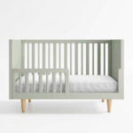 Finn Sage Green Wood Toddler Bed Rail