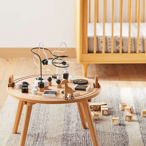 Baby Wooden Activity Table