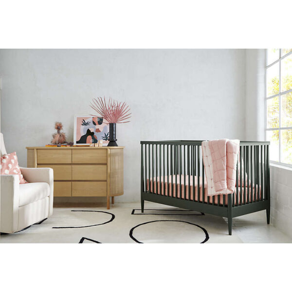 Hampshire Olive Green Wood Toddler Bed Rail