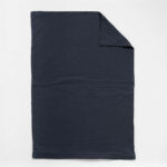 Supersoft Midnight Navy Blue Organic Cotton Toddler Duvet Cover