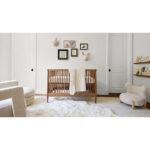 Hampshire Natural Brown Wood Toddler Bed Rail