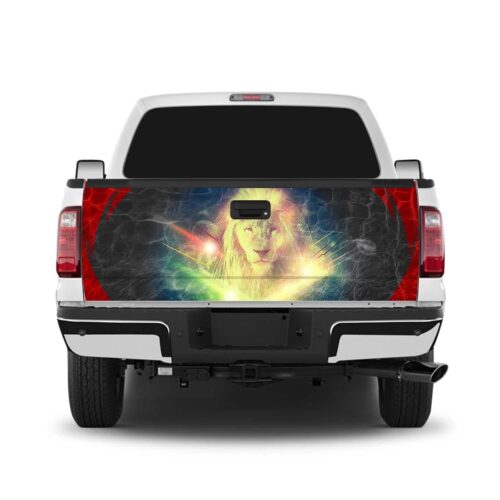 Amazing Graphic Lion Tailgate Wrap Window Decal Tailgate Wrap Stickers For Trucks - Zarden