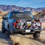 American Eagle Patrico truck Tailgate Decal Sticker Wrap - Zarden