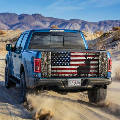 American Detruck Tailgate Decal Sticker Wrap - Zarden