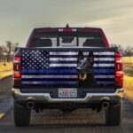 Police Dog. K9. The Thin Blue Line truck Tailgate Decal Sticker Wrap Tailgate Wrap Decals For Trucks - Zarden