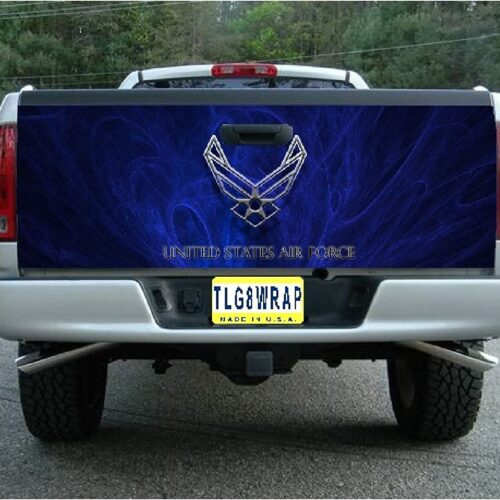 Usaf Air Force Vinyl Graphic Tailgate Wraps For Trucks Tailgate Wrap Cheyenne Sticker Funny Usmc Window Decals For Trucks - Zarden