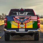 Vietnam Veterans truck Tailgate Decal Sticker Wrap Tailgate Wrap Decals For Trucks - Zarden